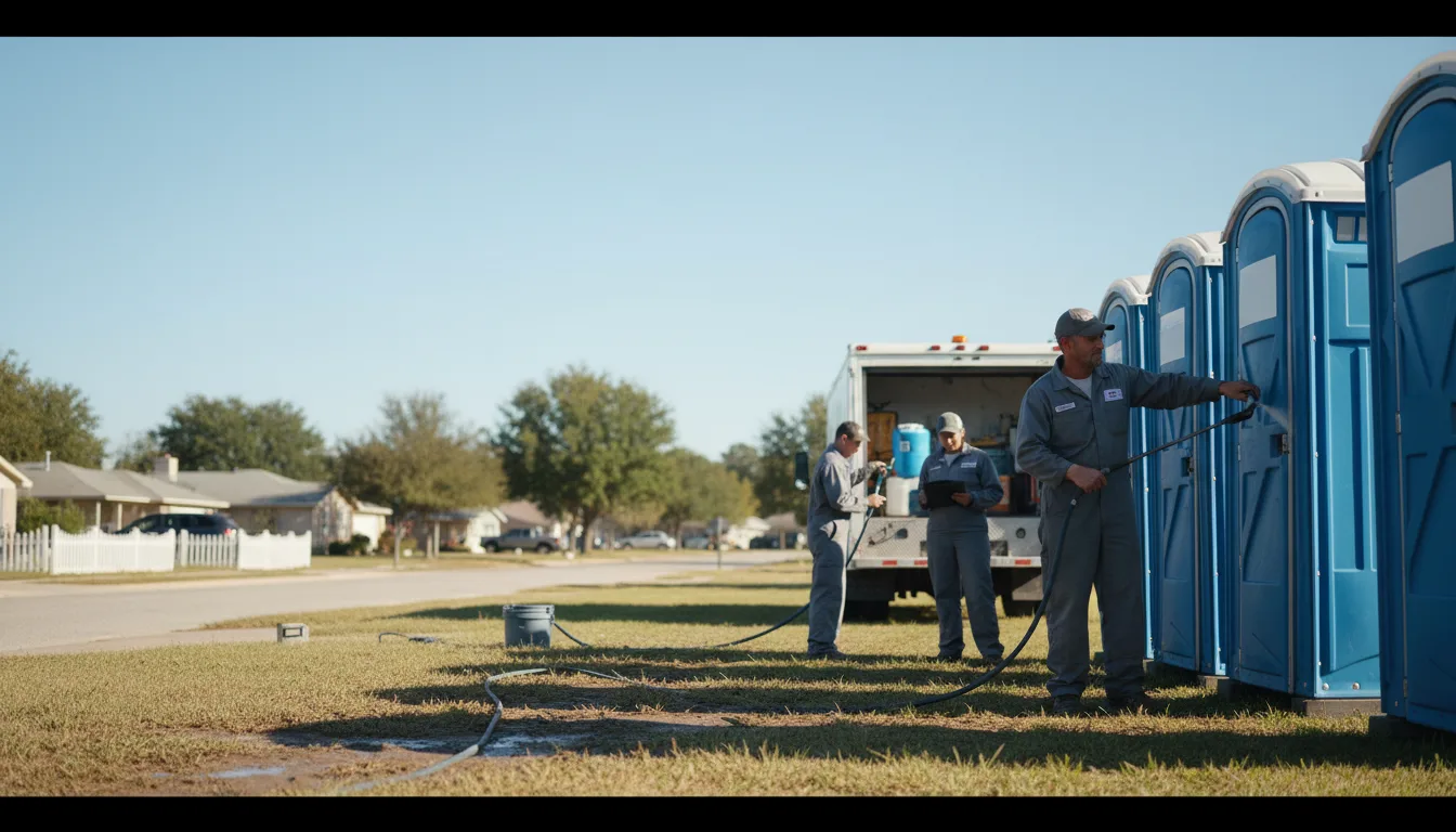 Long-Term Portable Toilet Rental in Lexington, IN near me